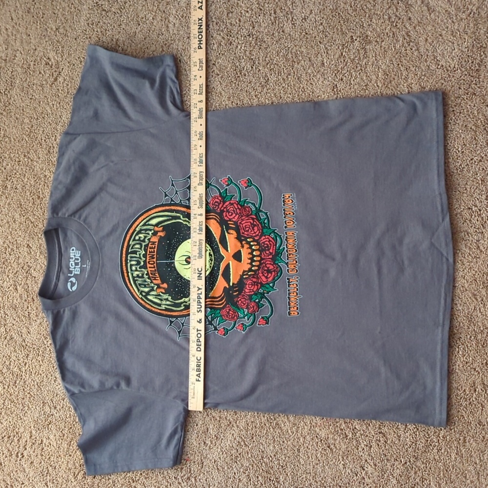 Halloween Grateful Dead men's tee. L or XL available. New without tags - Picture 3 of 7
